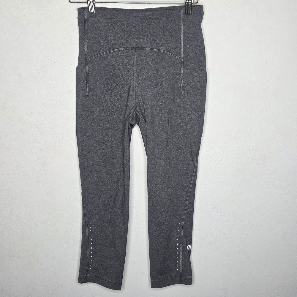 Lululemon Swift Speed High-rise Crop Legging 21" Gray Size 4